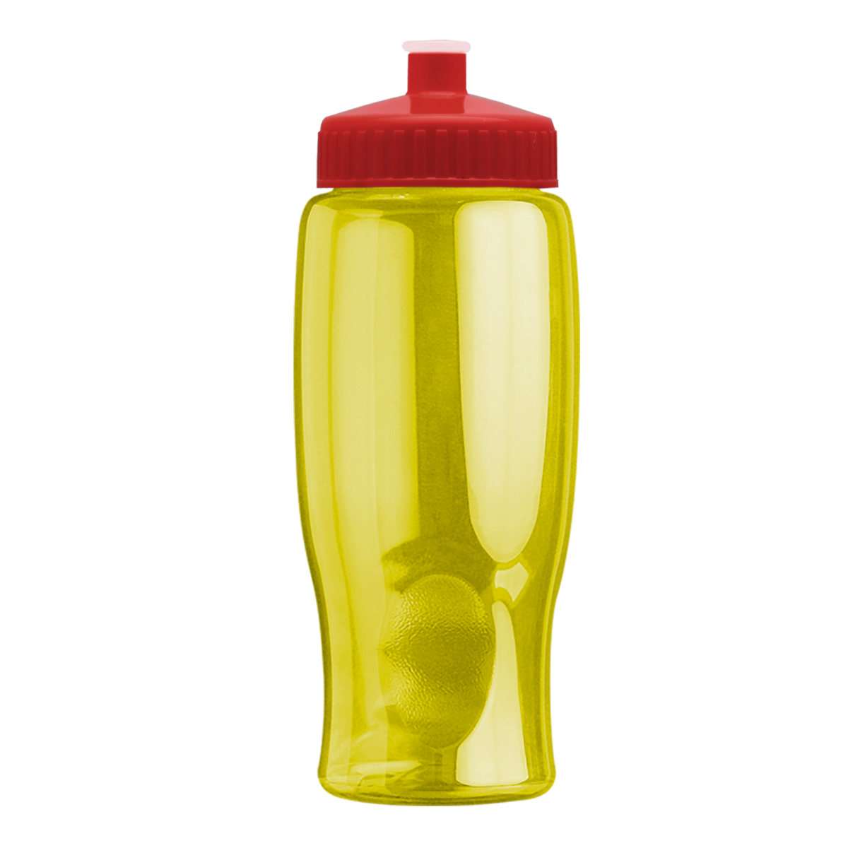 Custom logo Poly+ Bottle with Push-Pull Lid - 27 oz.