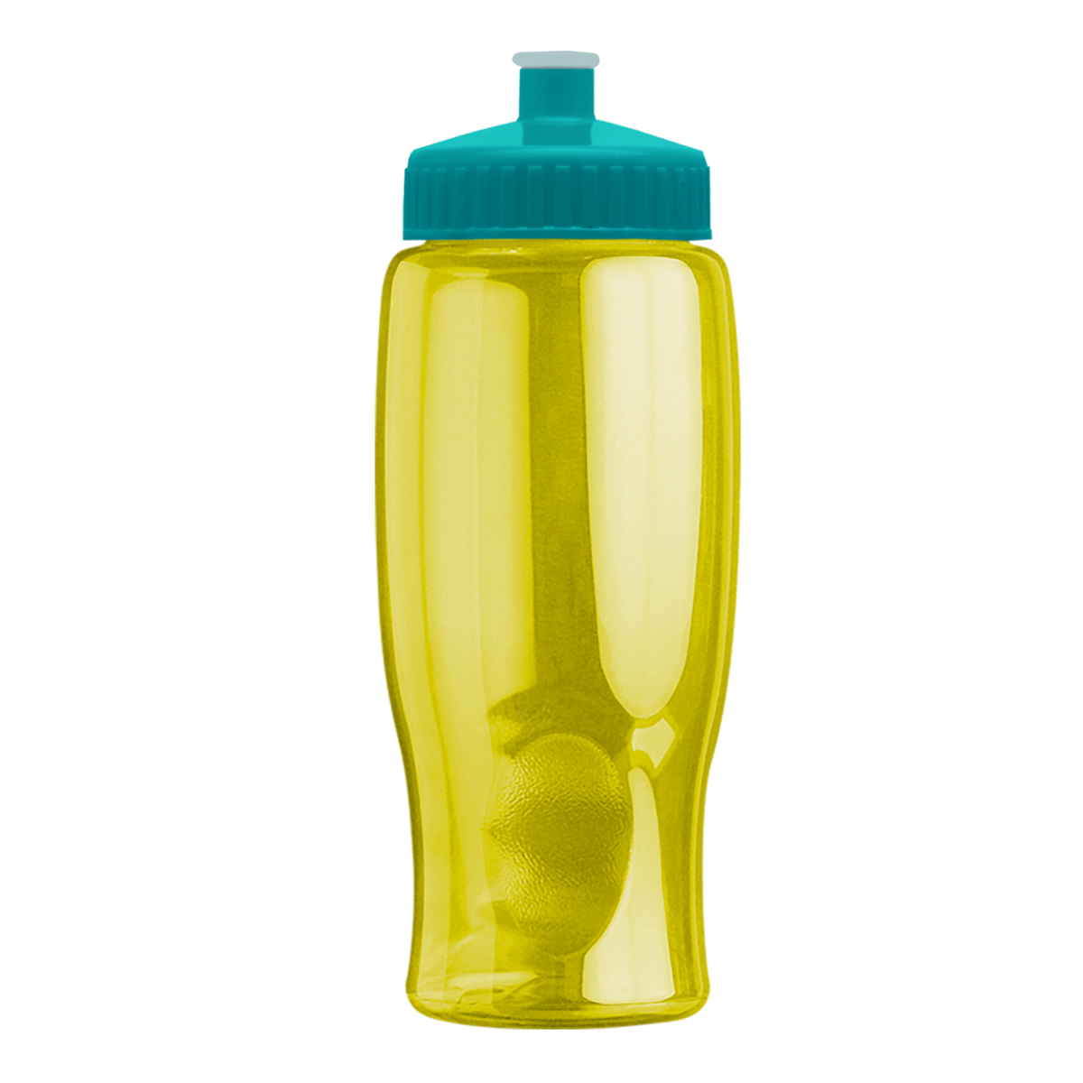 Custom logo Poly+ Bottle with Push-Pull Lid - 27 oz.