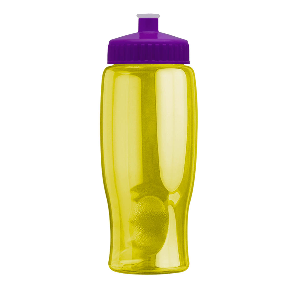 Custom logo Poly+ Bottle with Push-Pull Lid - 27 oz.