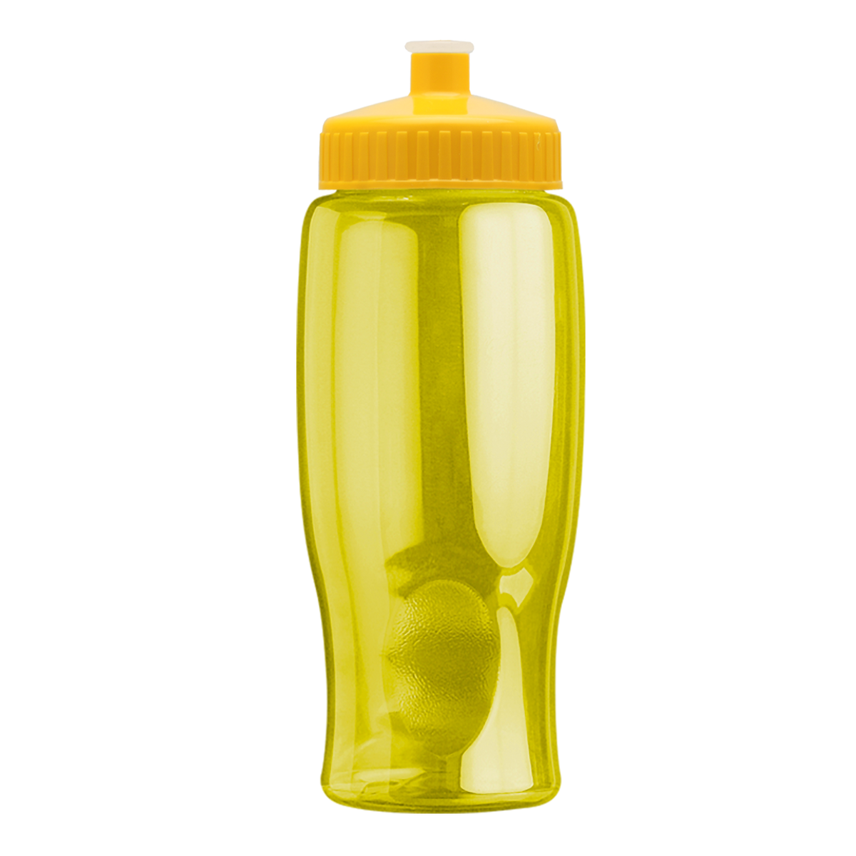 Custom logo Poly+ Bottle with Push-Pull Lid - 27 oz.