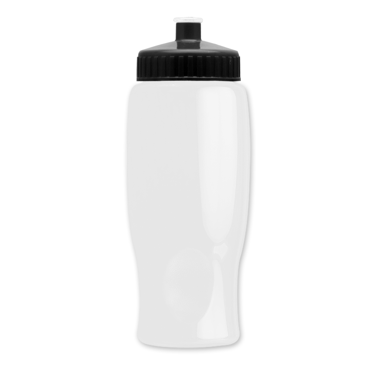 Custom logo Poly+ Bottle with Push-Pull Lid - 27 oz.
