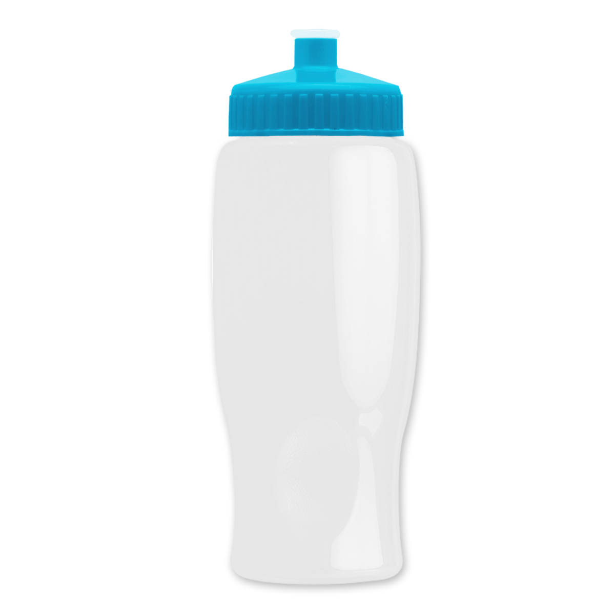 Custom logo Poly+ Bottle with Push-Pull Lid - 27 oz.