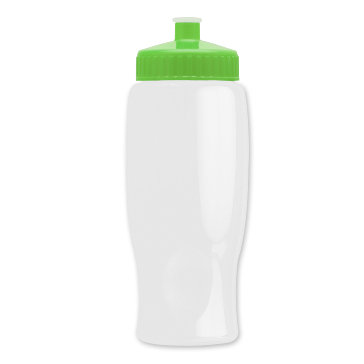 Custom logo Poly+ Bottle with Push-Pull Lid - 27 oz.