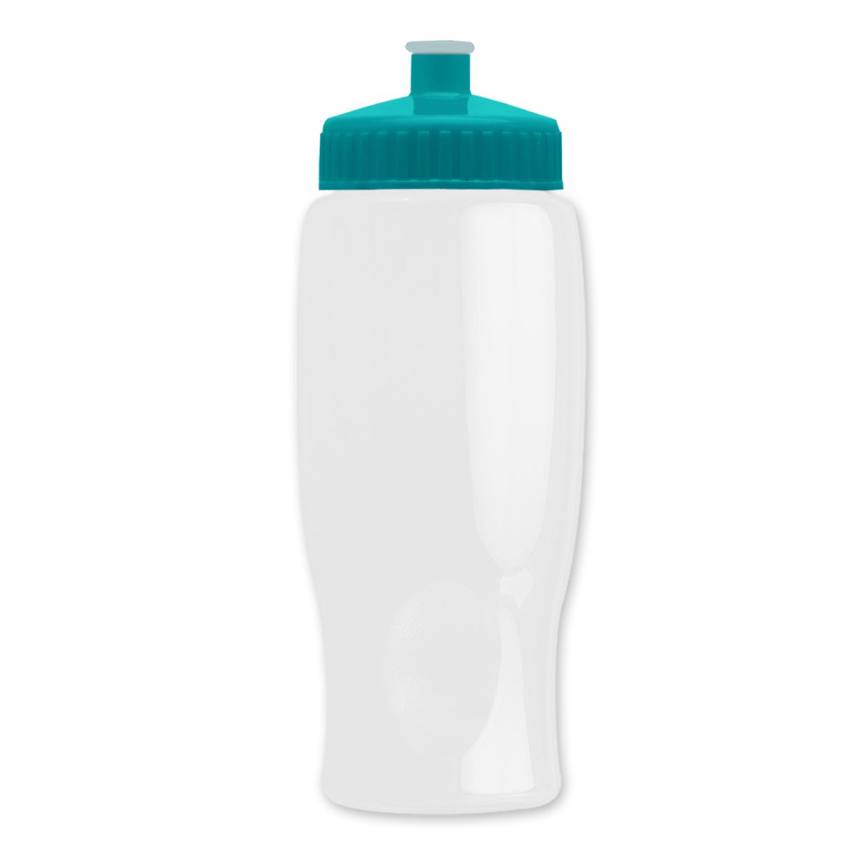 Custom logo Poly+ Bottle with Push-Pull Lid - 27 oz.