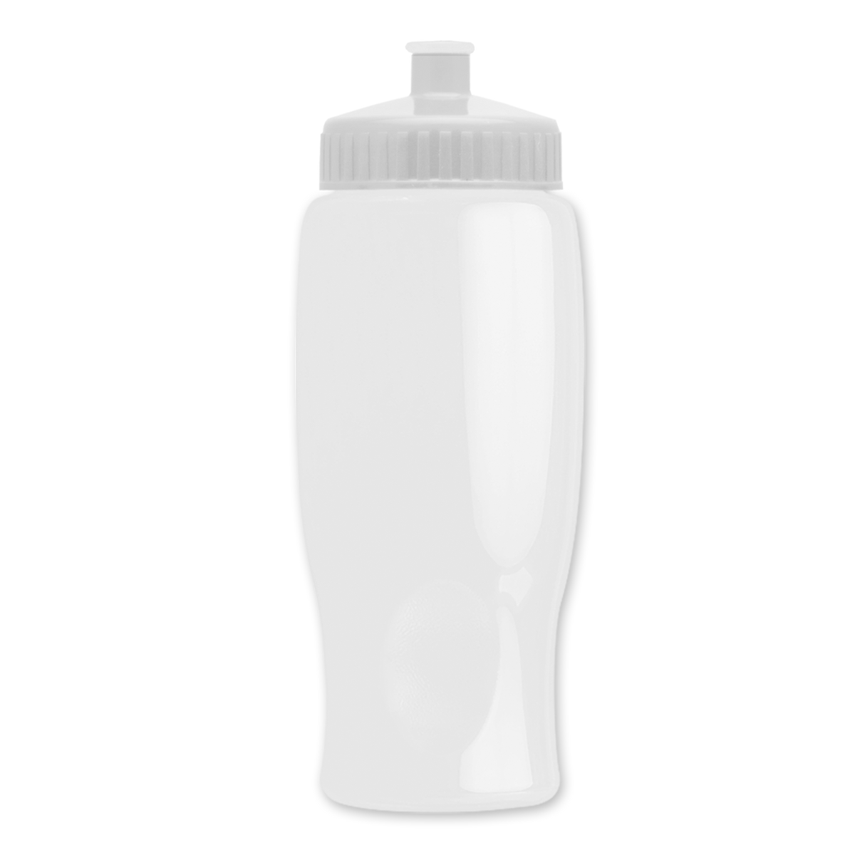 Custom logo Poly+ Bottle with Push-Pull Lid - 27 oz.