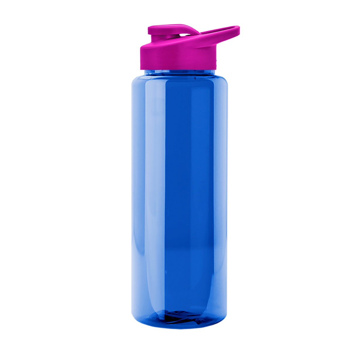 Custom logo Guzzler Bottle with Drink-Thru Lid - 32 oz.