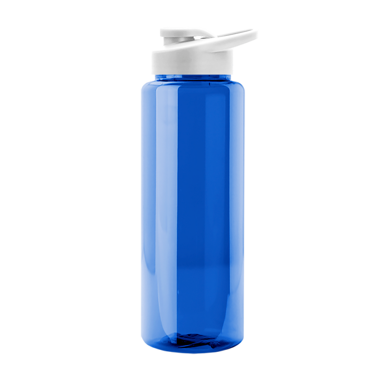 Custom logo Guzzler Bottle with Drink-Thru Lid - 32 oz.