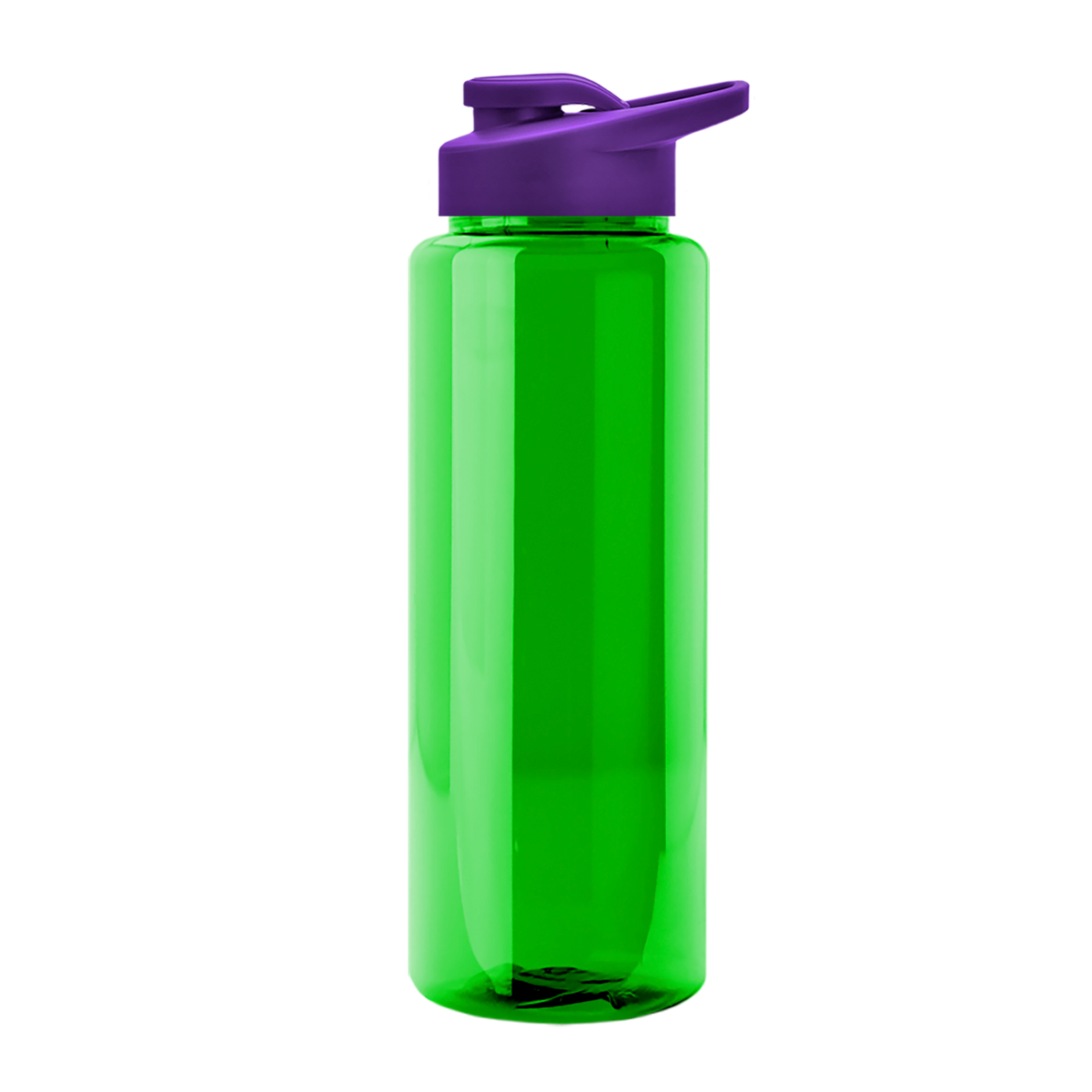 Custom logo Guzzler Bottle with Drink-Thru Lid - 32 oz.