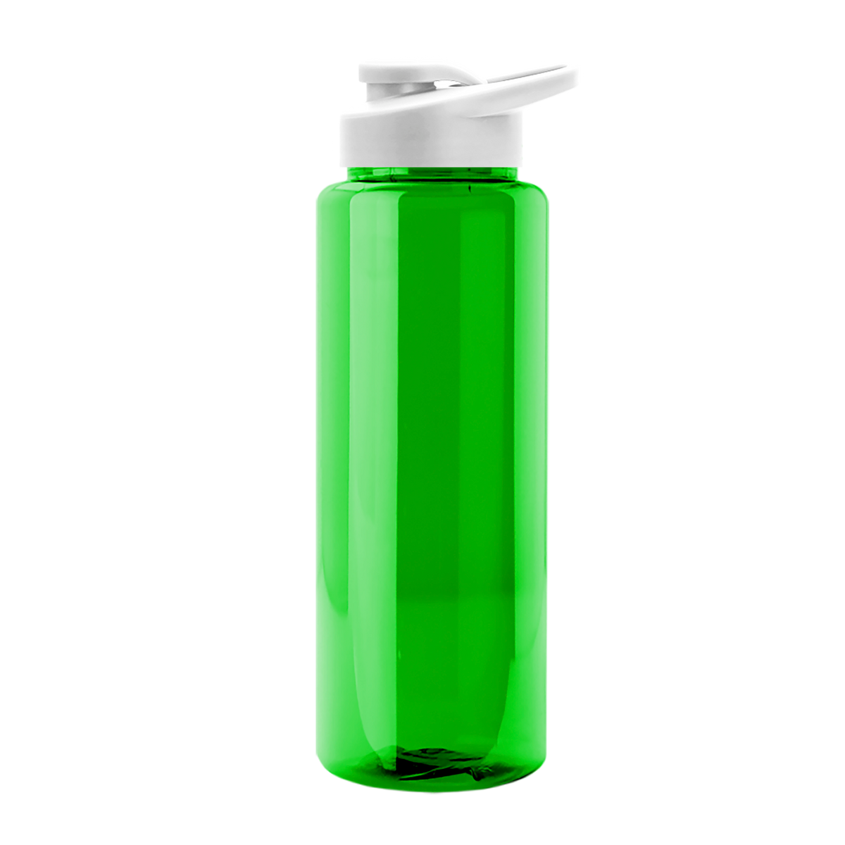 Custom logo Guzzler Bottle with Drink-Thru Lid - 32 oz.