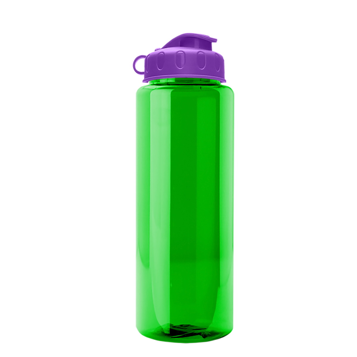 Custom logo Guzzler Bottle with Flip Lid - 32 oz.