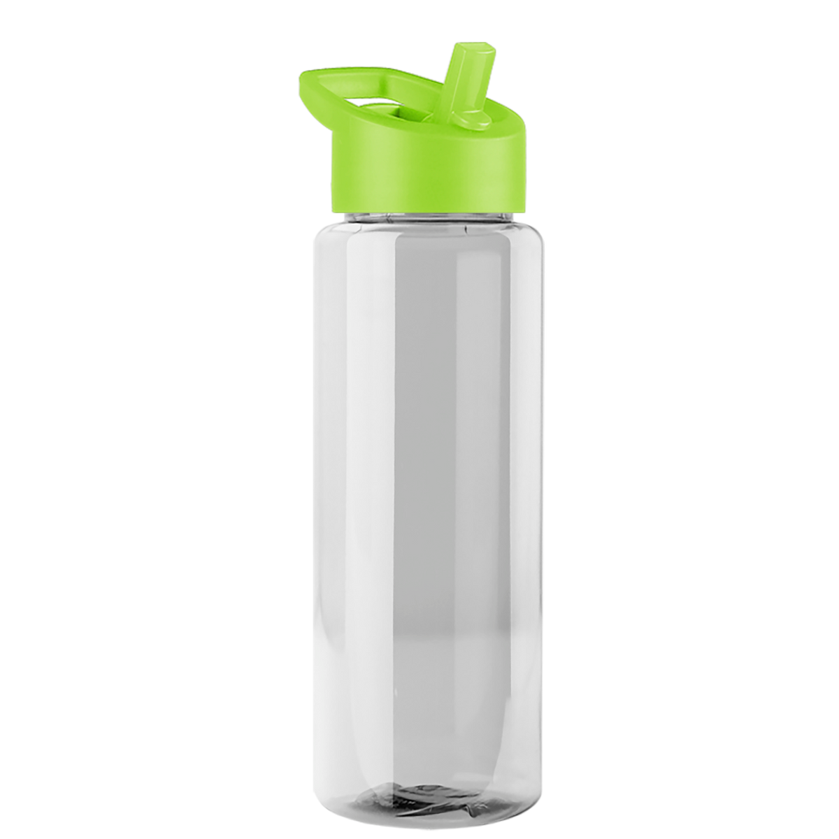 Custom logo Guzzler Bottle with Flip-Straw Lid - 32 oz.