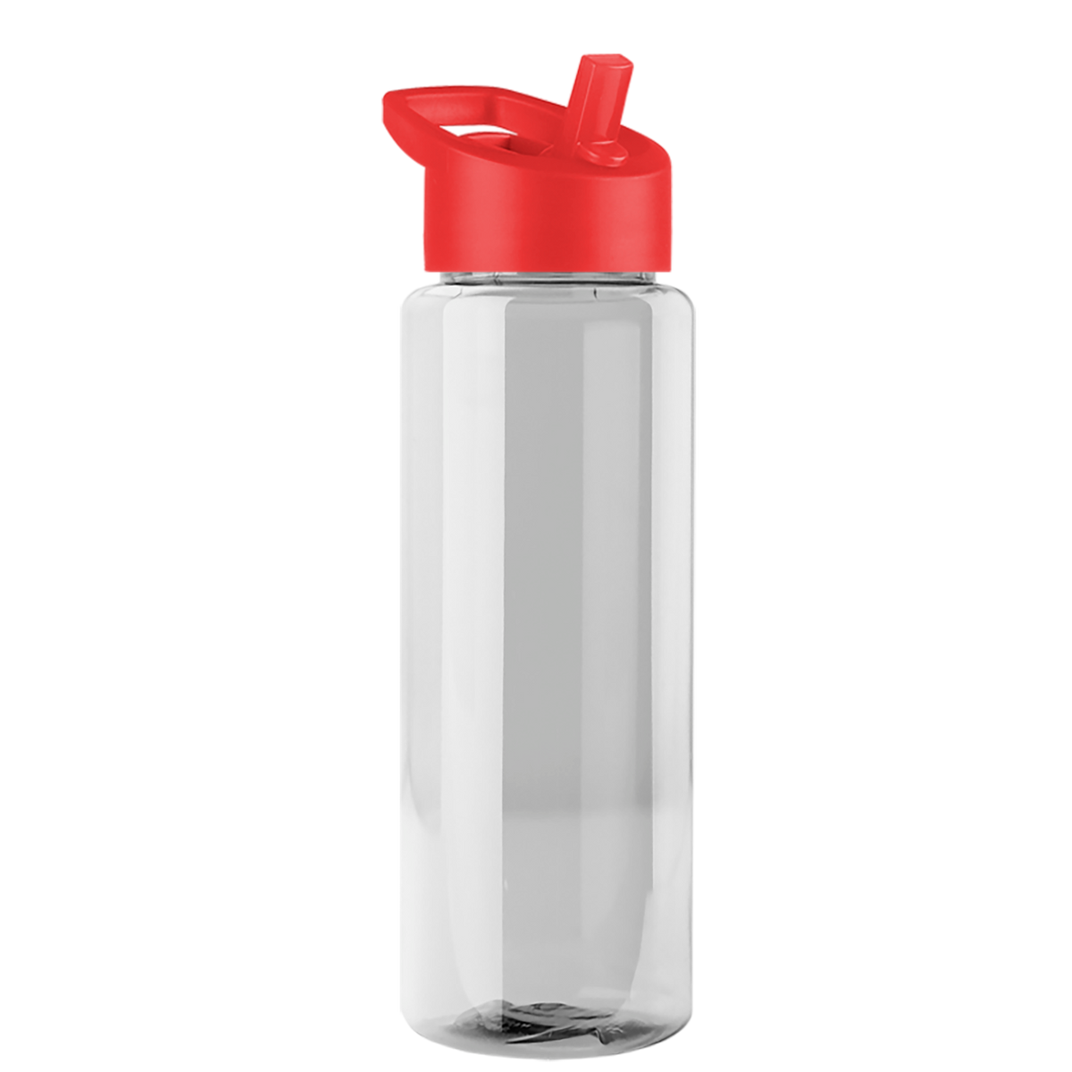 Custom logo Guzzler Bottle with Flip-Straw Lid - 32 oz.