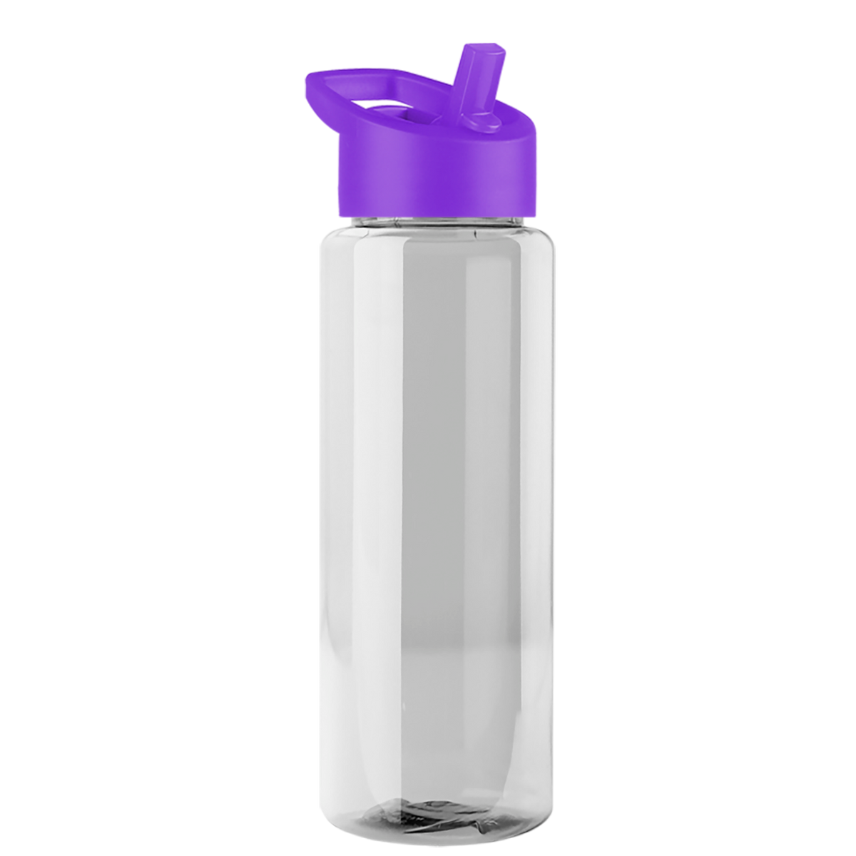 Custom logo Guzzler Bottle with Flip-Straw Lid - 32 oz.