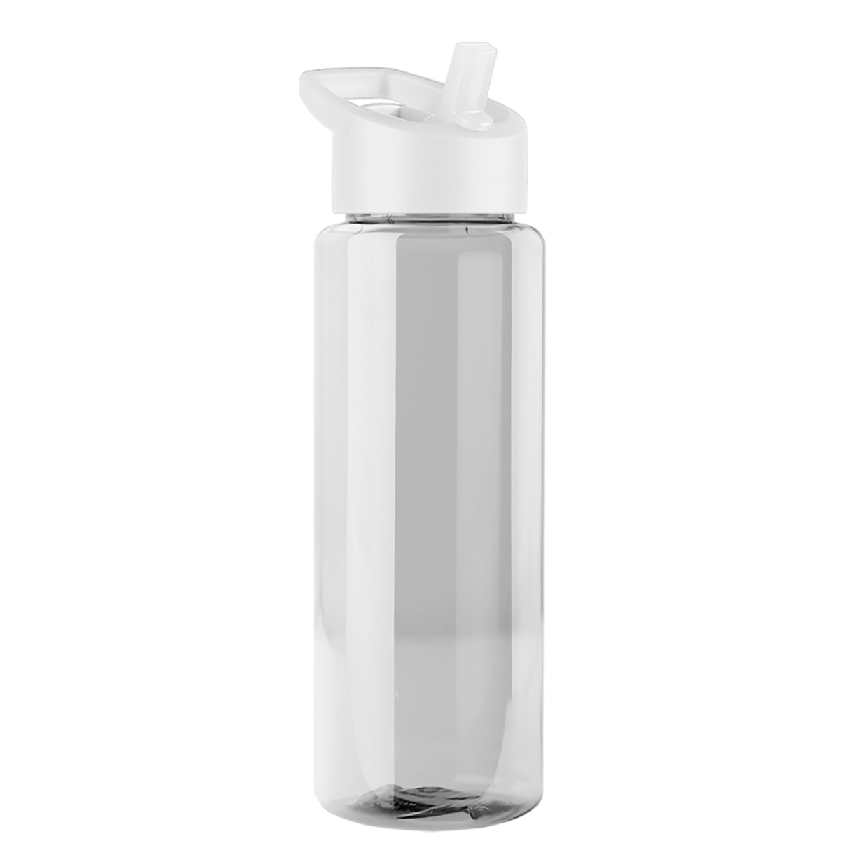 Custom logo Guzzler Bottle with Flip-Straw Lid - 32 oz.
