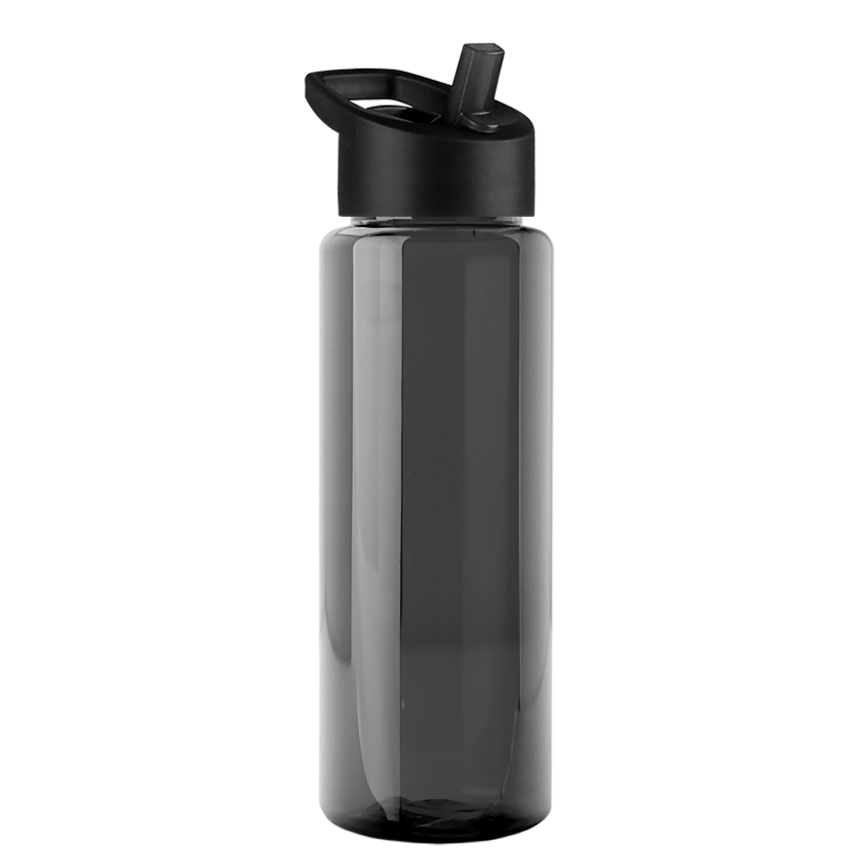 Custom logo Guzzler Bottle with Flip-Straw Lid - 32 oz.