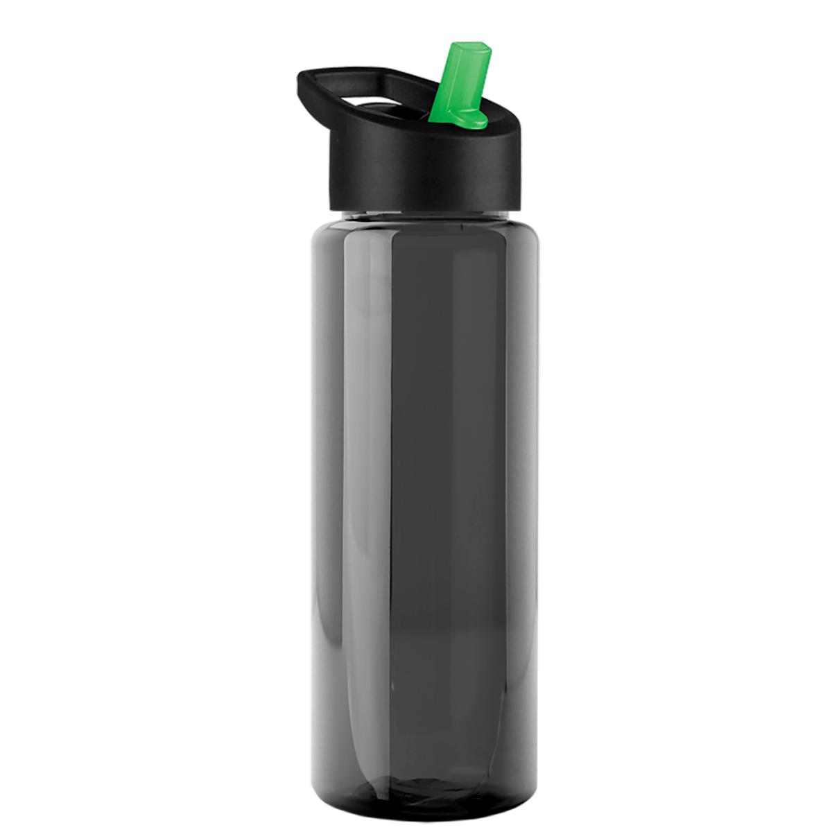 Custom logo Guzzler Bottle with Flip-Straw Lid - 32 oz.
