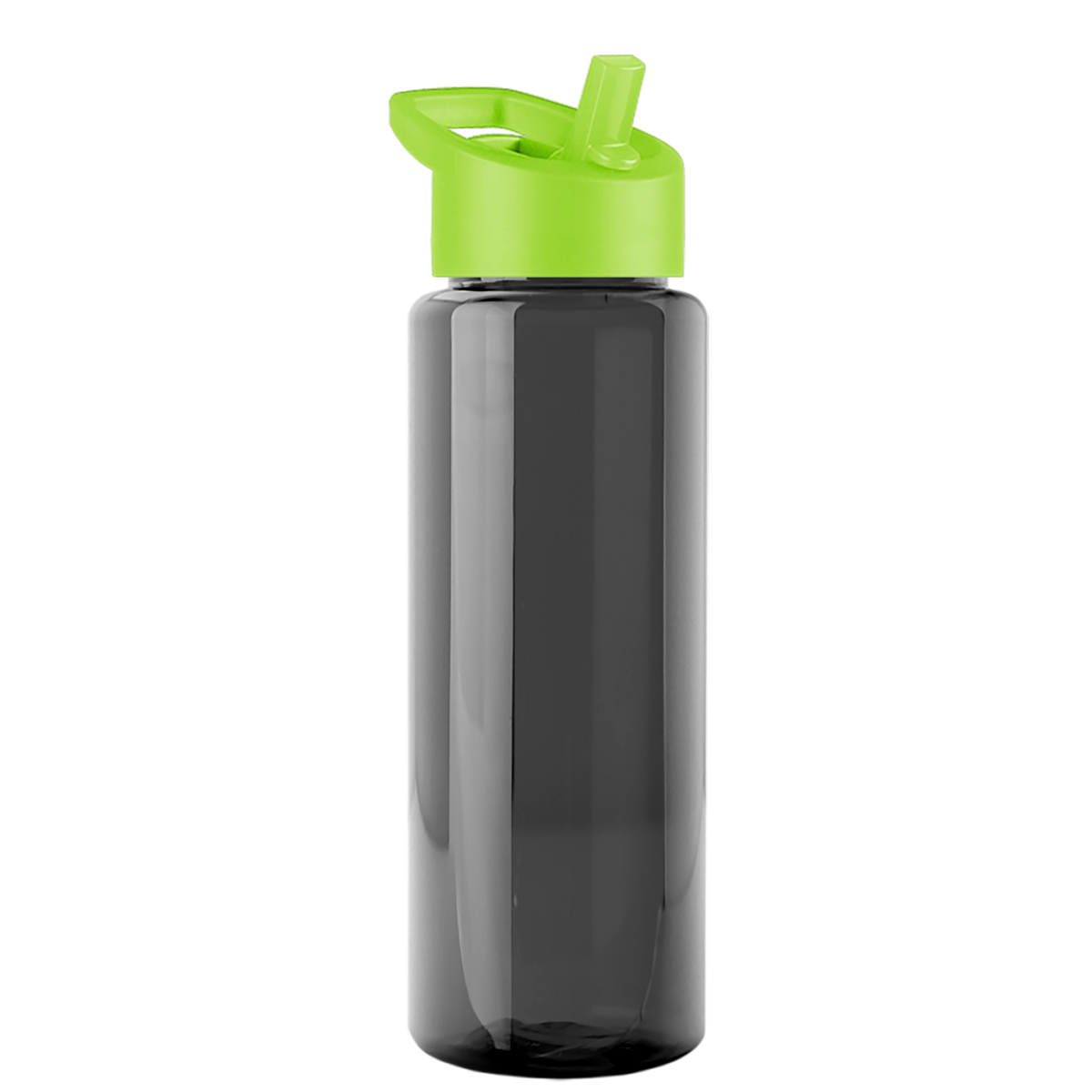 Custom logo Guzzler Bottle with Flip-Straw Lid - 32 oz.
