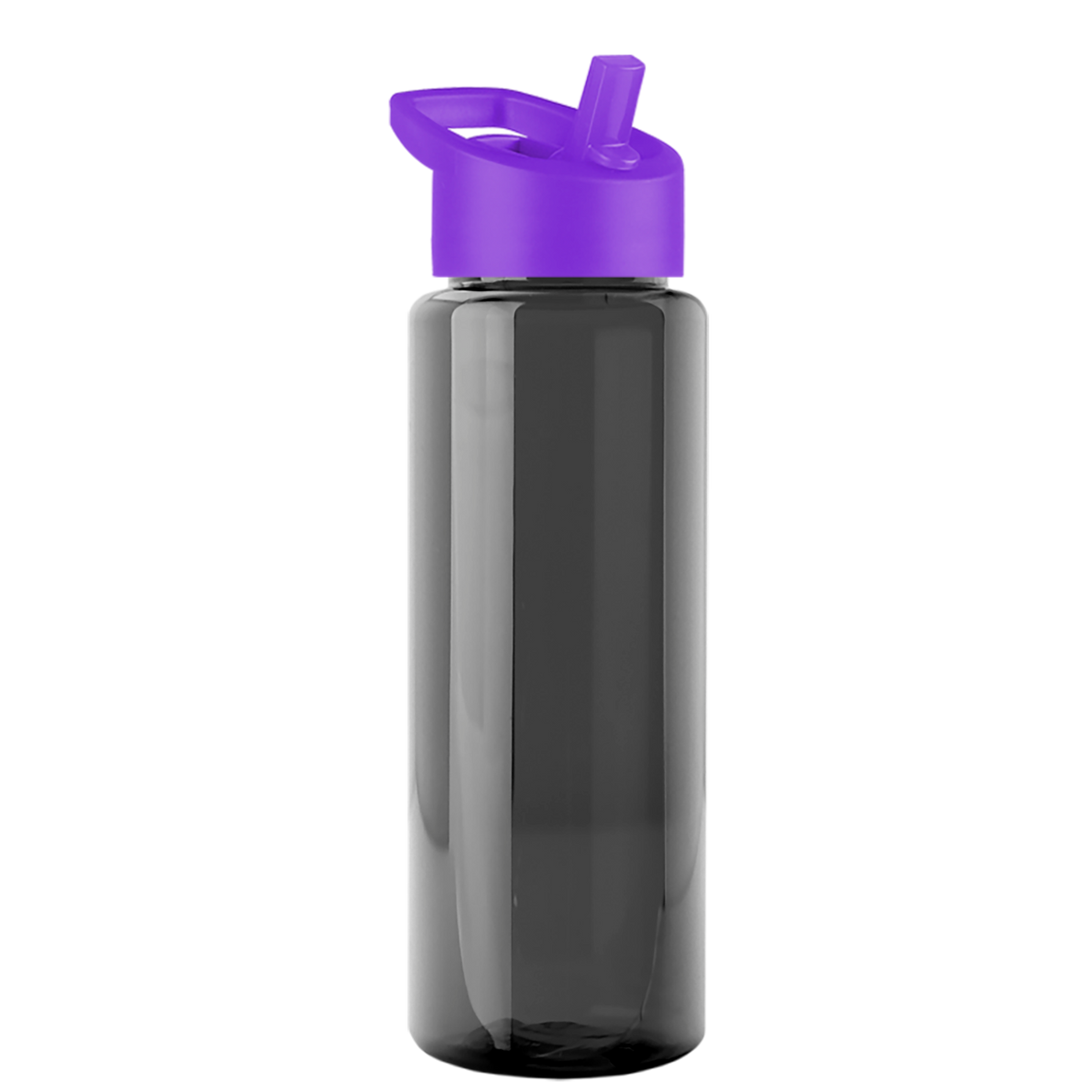 Custom logo Guzzler Bottle with Flip-Straw Lid - 32 oz.