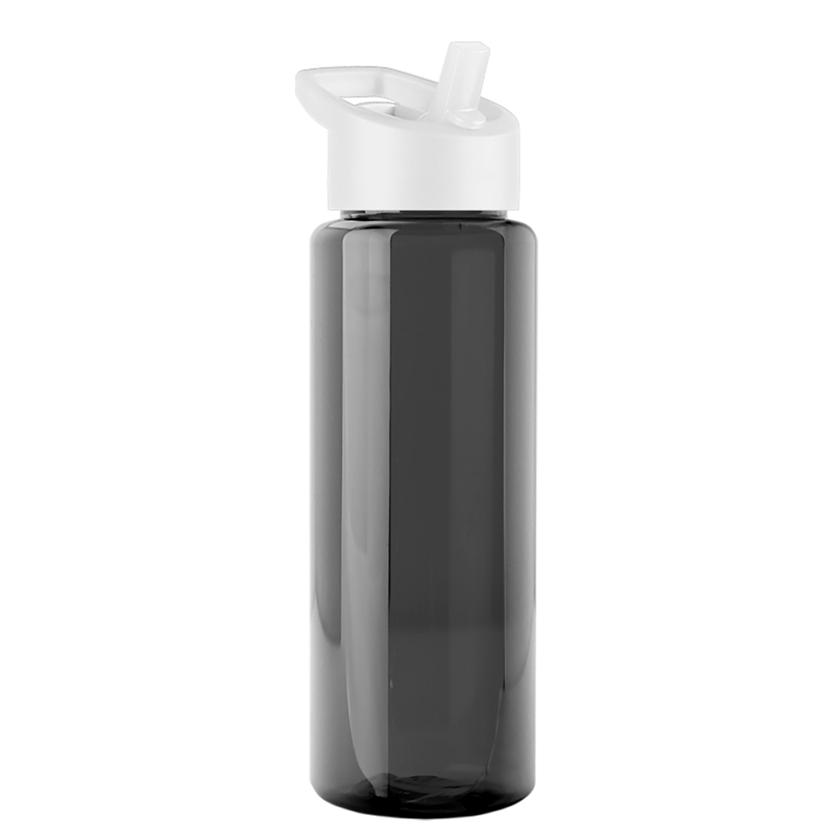 Custom logo Guzzler Bottle with Flip-Straw Lid - 32 oz.