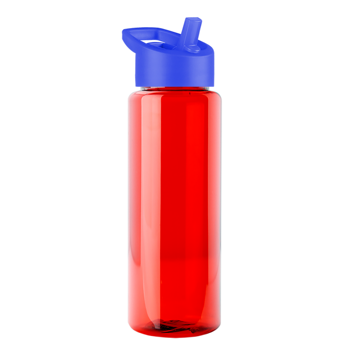 Custom logo Guzzler Bottle with Flip-Straw Lid - 32 oz.
