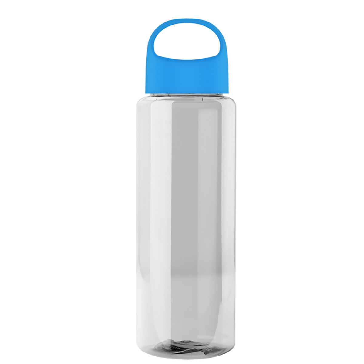 Custom logo Guzzler Bottle with Oval Crest Lid - 32 oz.