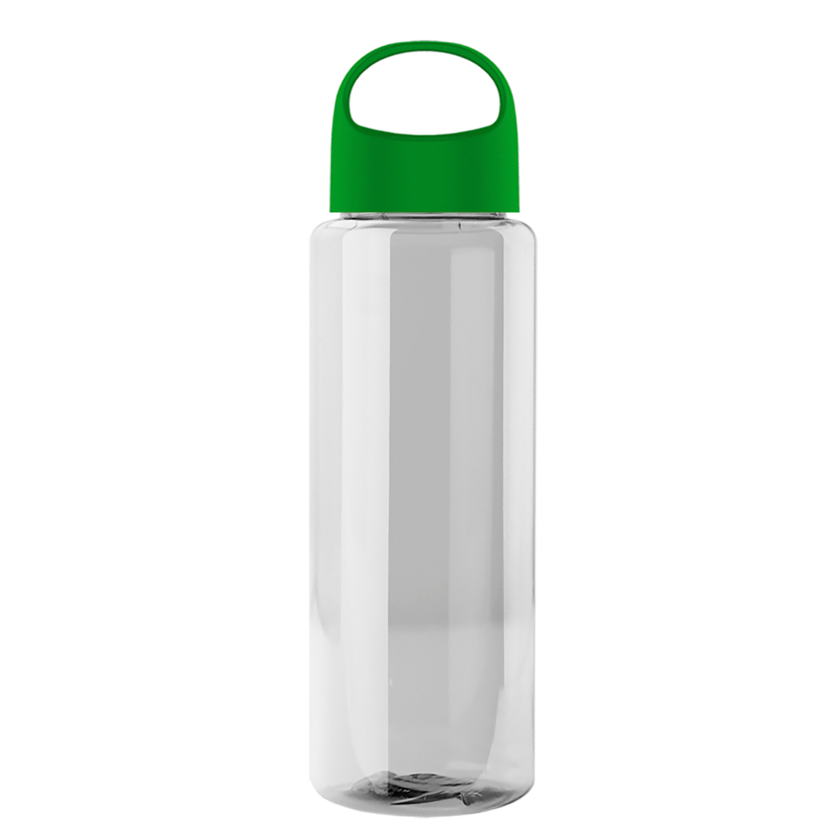 Custom logo Guzzler Bottle with Oval Crest Lid - 32 oz.
