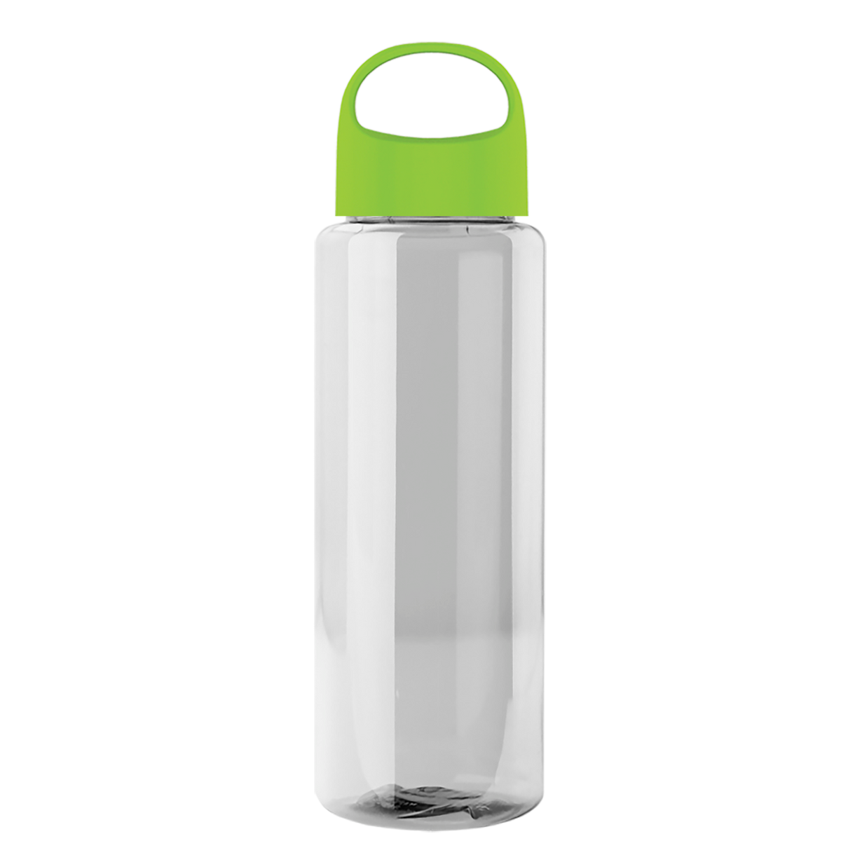 Custom logo Guzzler Bottle with Oval Crest Lid - 32 oz.