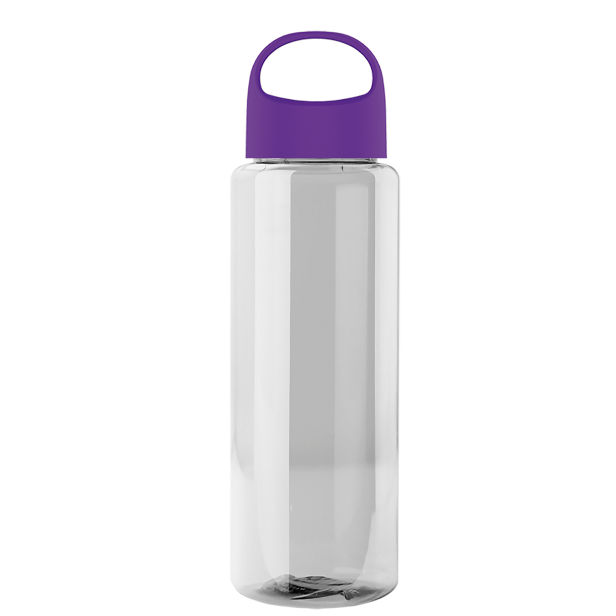 Custom logo Guzzler Bottle with Oval Crest Lid - 32 oz.