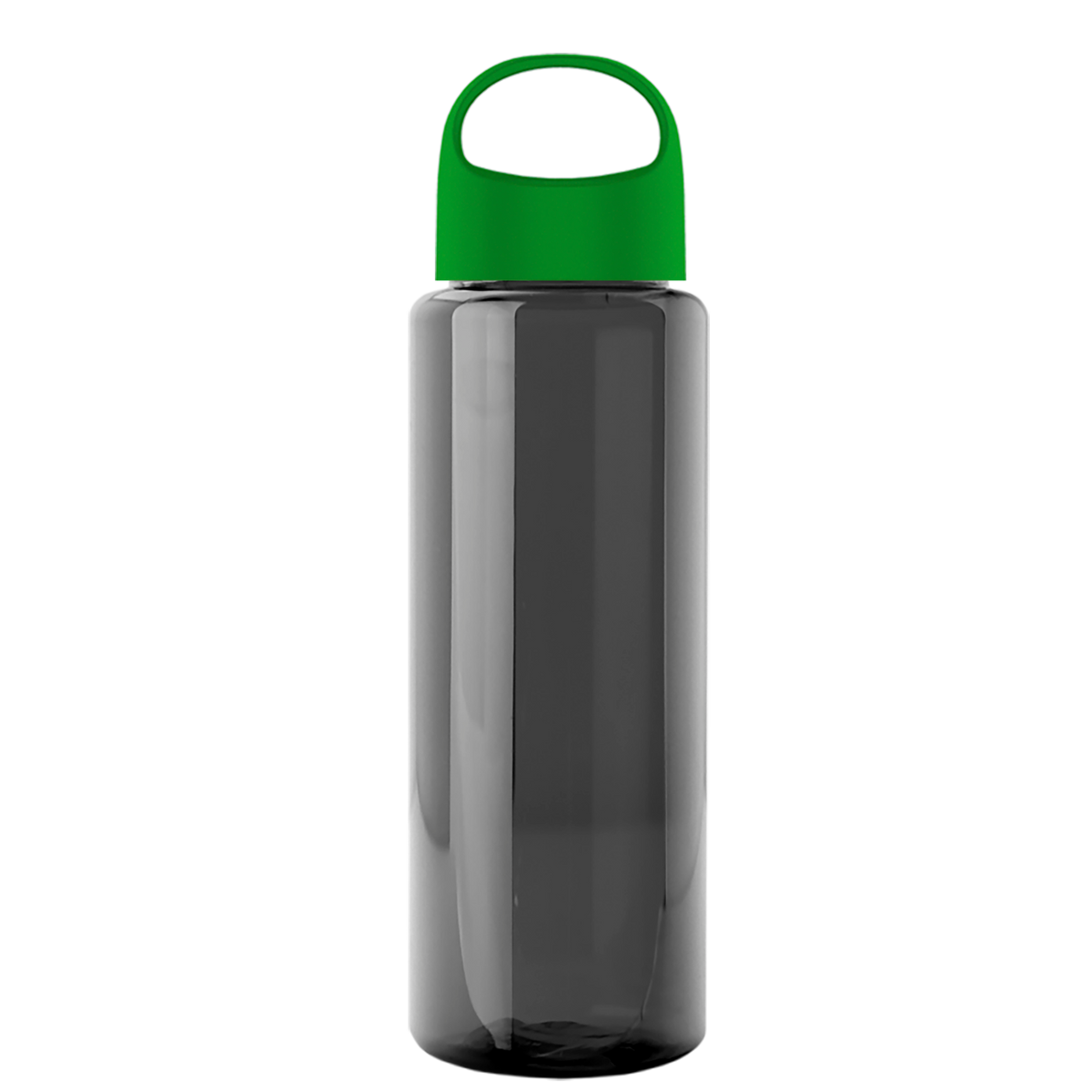 Custom logo Guzzler Bottle with Oval Crest Lid - 32 oz.