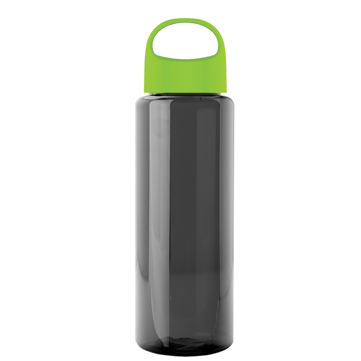 Custom logo Guzzler Bottle with Oval Crest Lid - 32 oz.