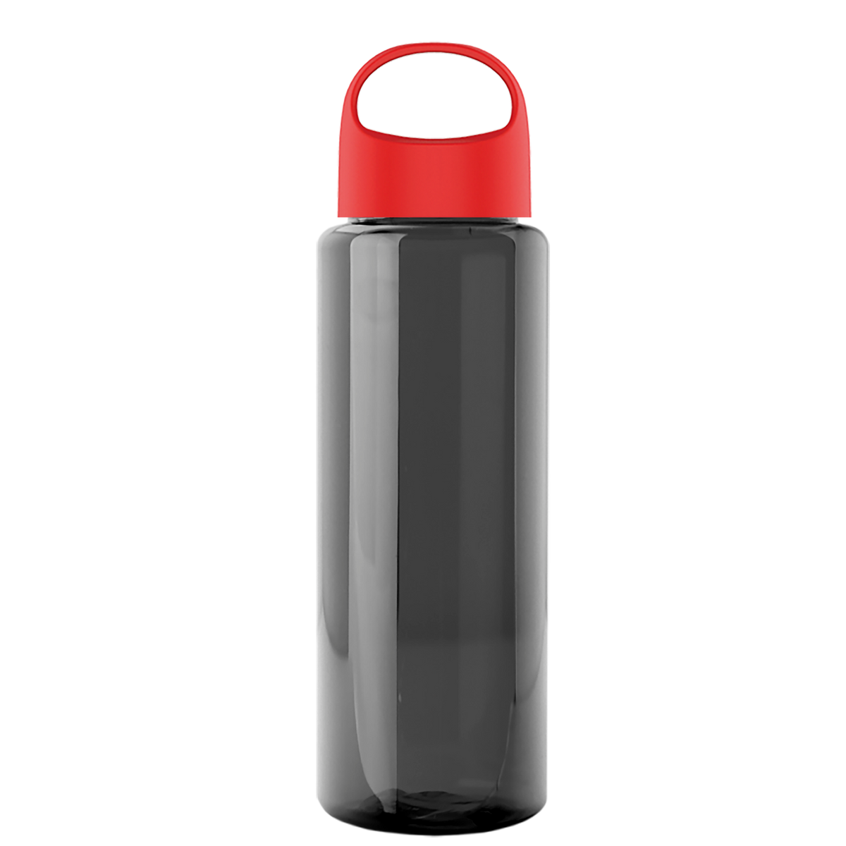 Custom logo Guzzler Bottle with Oval Crest Lid - 32 oz.