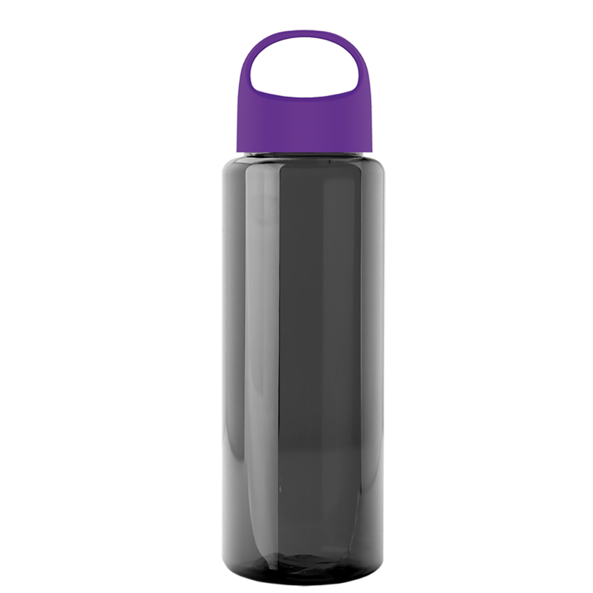 Custom logo Guzzler Bottle with Oval Crest Lid - 32 oz.