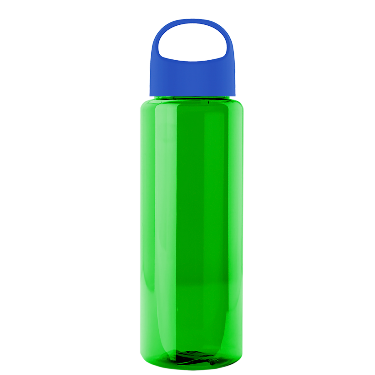 Custom logo Guzzler Bottle with Oval Crest Lid - 32 oz.
