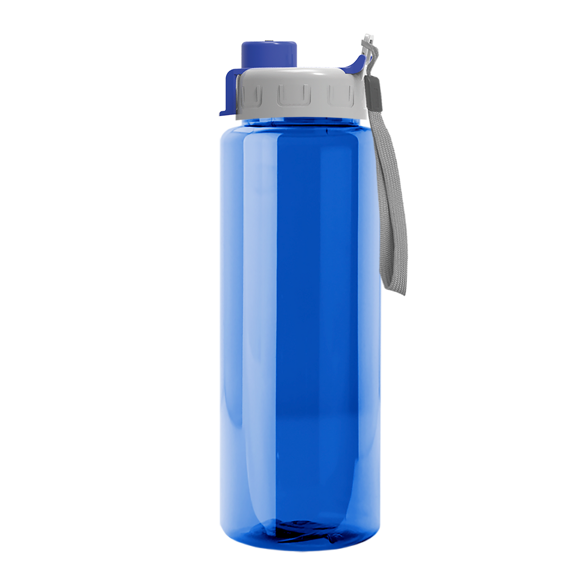 Custom logo Guzzler Bottle with Quick-Snap Lid - 32 oz.