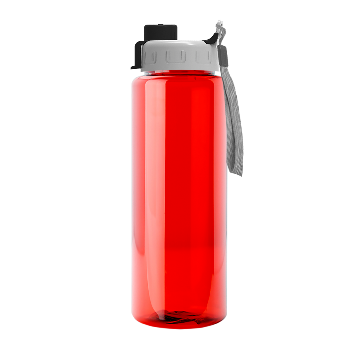 Custom logo Guzzler Bottle with Quick-Snap Lid - 32 oz.