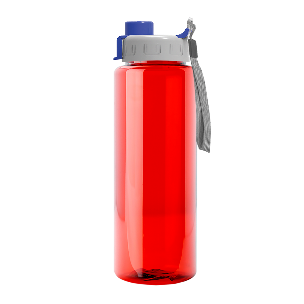 Custom logo Guzzler Bottle with Quick-Snap Lid - 32 oz.