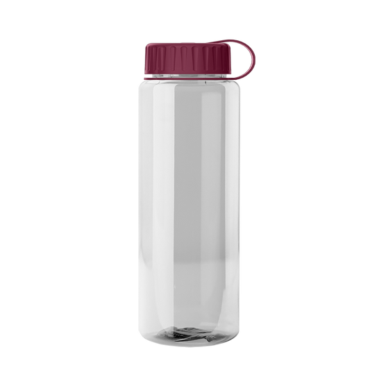Guzzler Bottle with Tethered Lid - 32 oz.