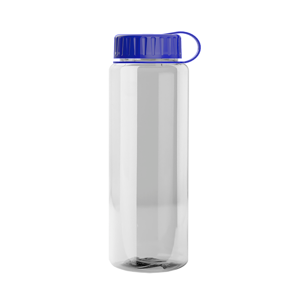 Custom logo Guzzler Bottle with Tethered Lid - 32 oz.