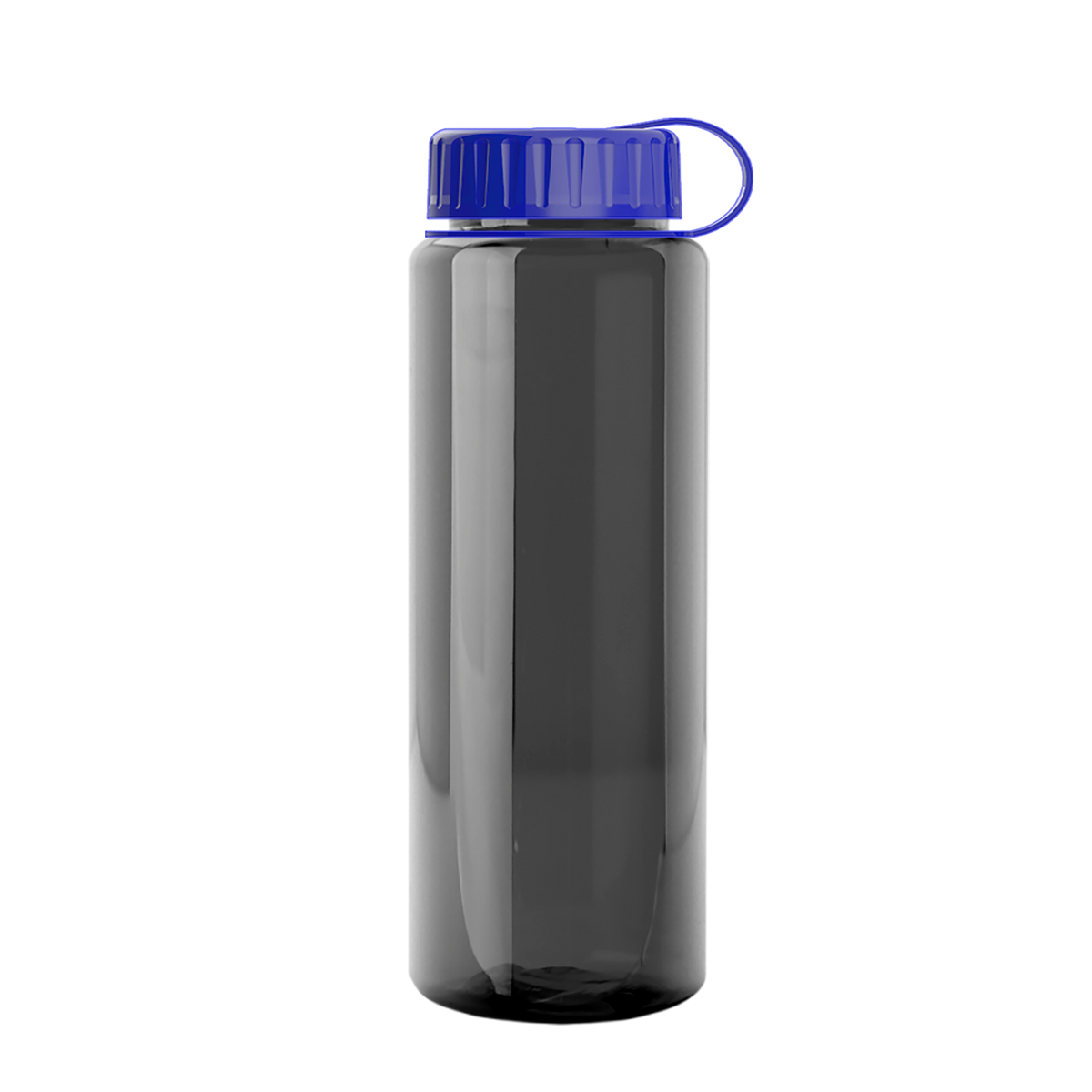 Custom logo Guzzler Bottle with Tethered Lid - 32 oz.