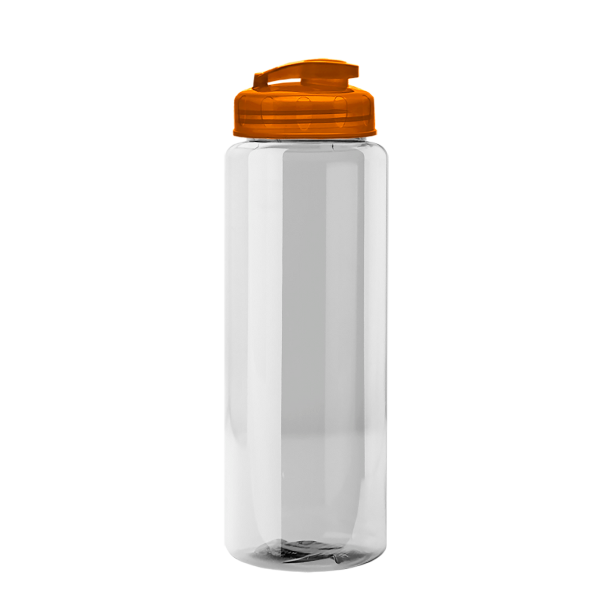 Custom logo Guzzler Bottle with Flip-Top Lid - 32 oz.