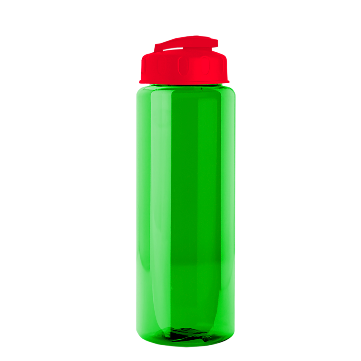 Custom logo Guzzler Bottle with Flip-Top Lid - 32 oz.