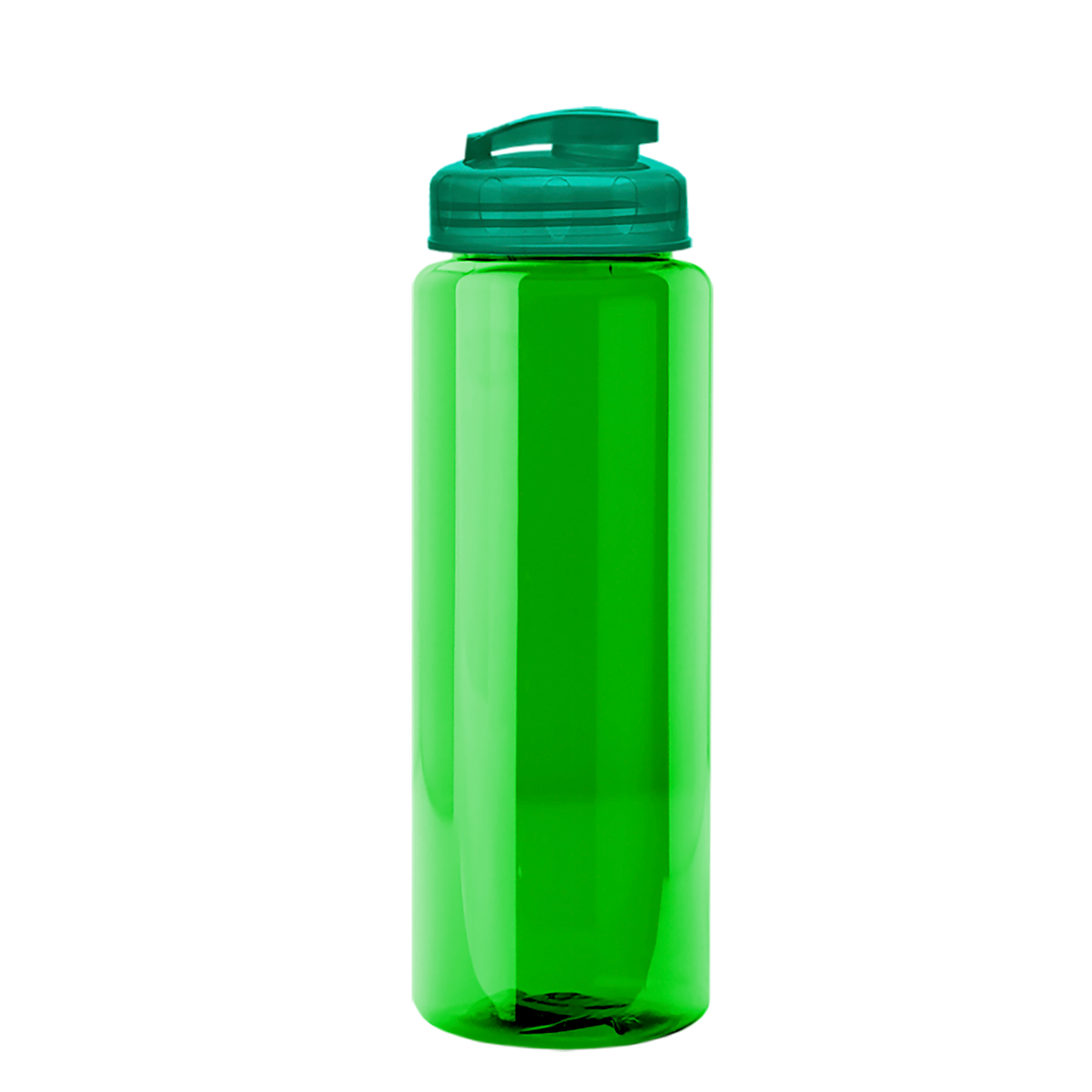 Custom logo Guzzler Bottle with Flip-Top Lid - 32 oz.