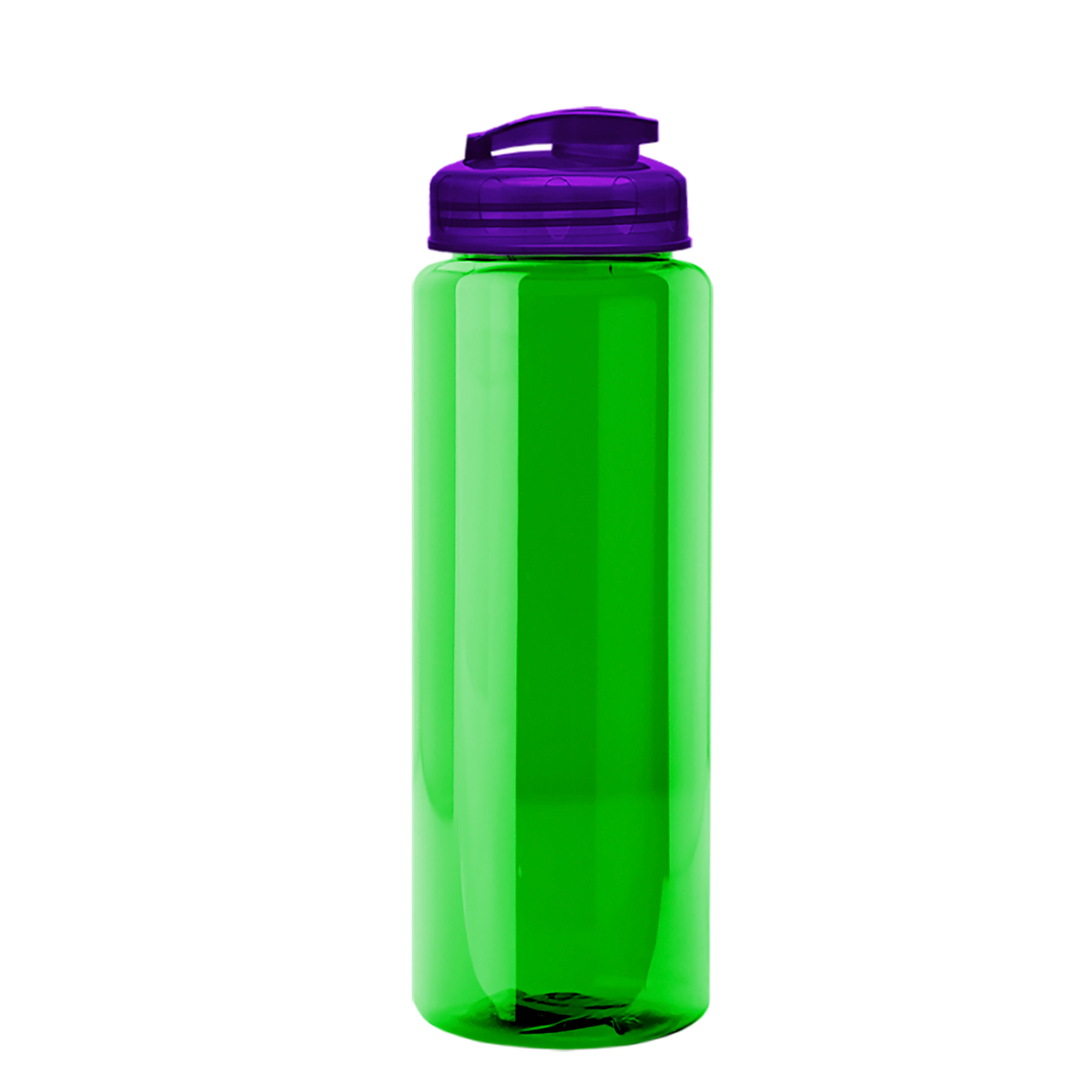 Custom logo Guzzler Bottle with Flip-Top Lid - 32 oz.