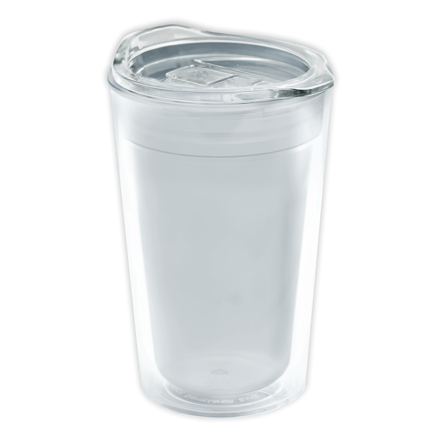 Transparent Tumbler with Slider Lid and Full-Color Insert - 14 oz.