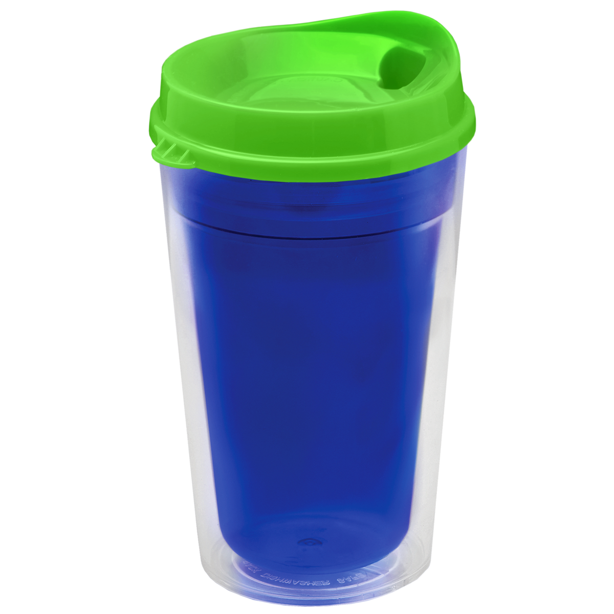 Custom logo Transparent Tumbler with Sip Lid - 16 oz.
