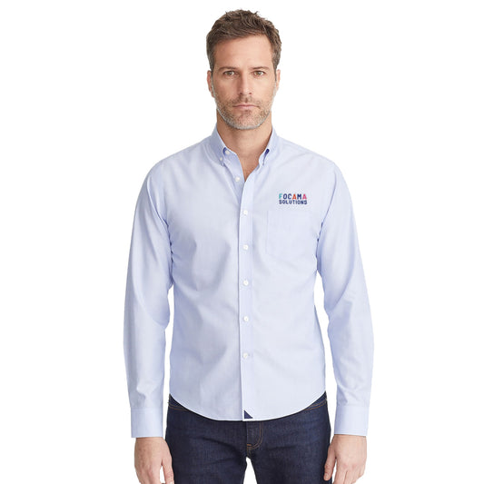Custom logo UNTUCKit Hillside Select WF Long Slv Shirt-Men's