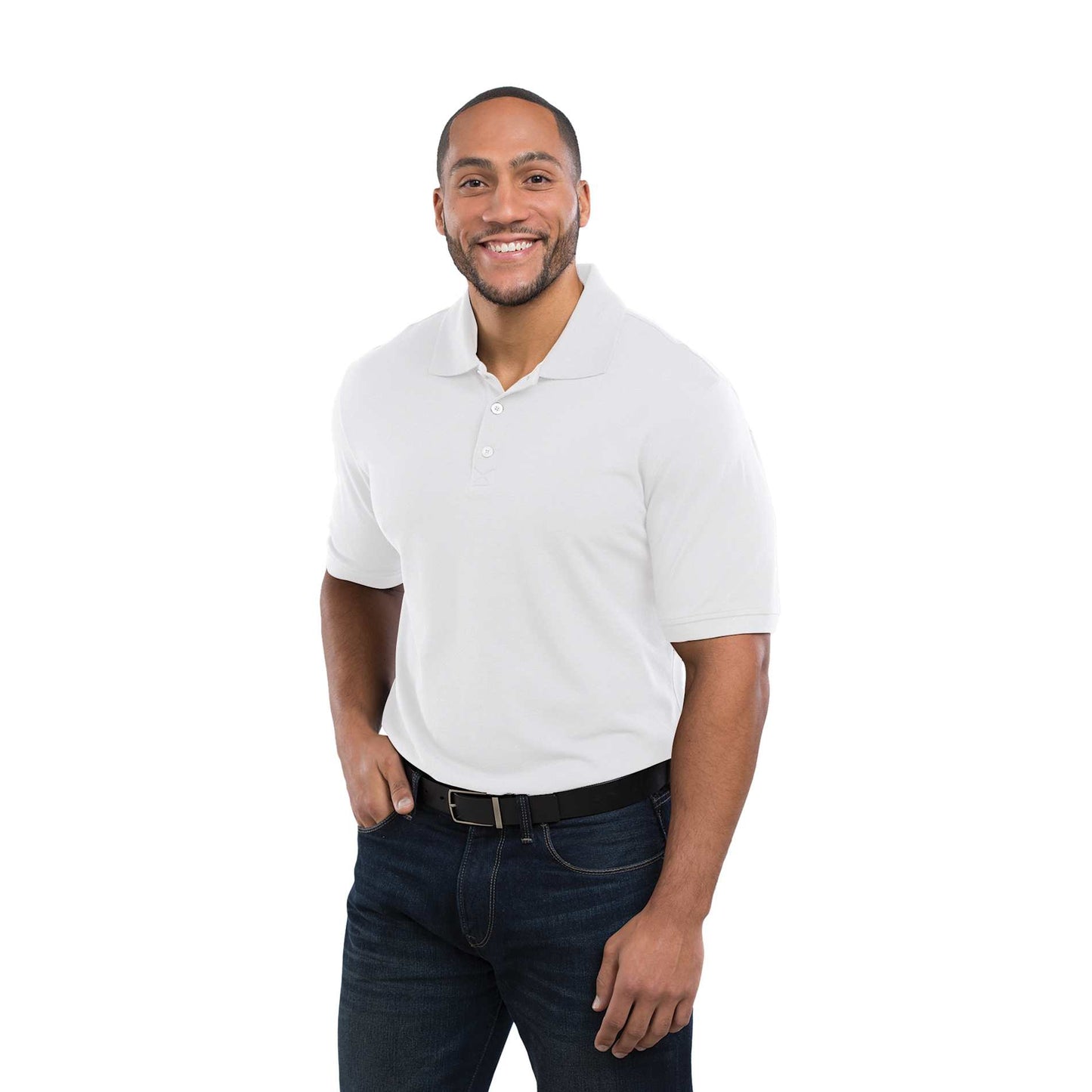 Mens CRANDALL Short Sleeve Polo