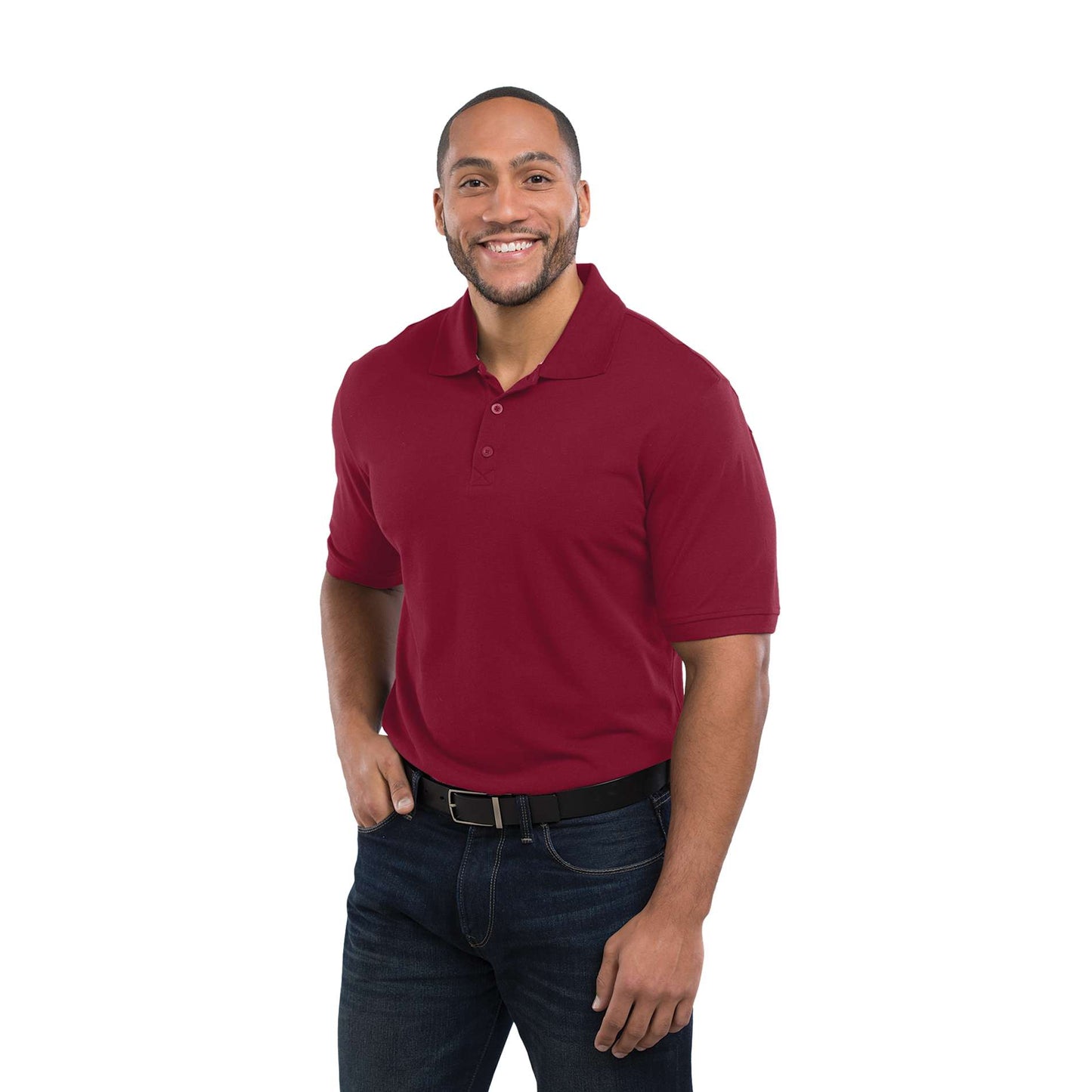 Mens CRANDALL Short Sleeve Polo