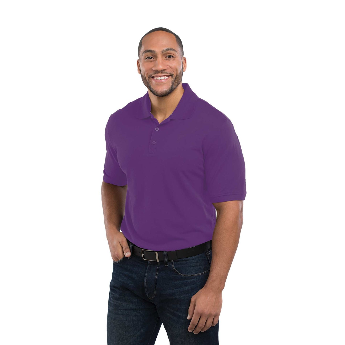 Mens CRANDALL Short Sleeve Polo