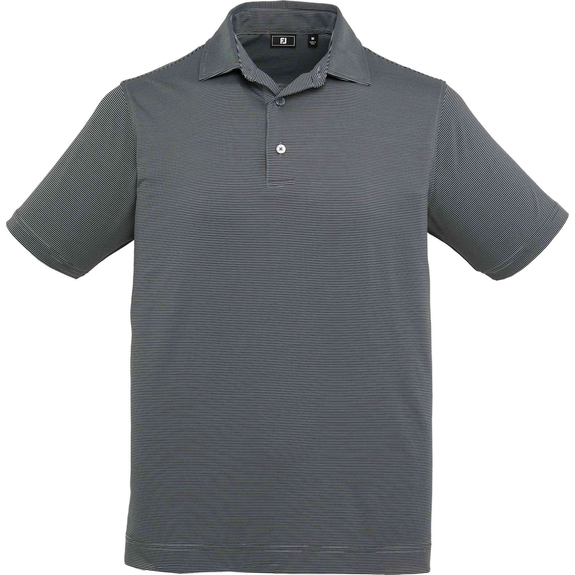 FootJoy Men's MicroFeeder Stripe Polo
